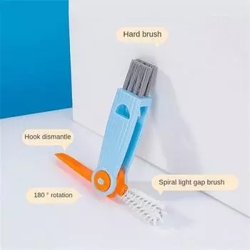 10/30/50 шт. Щетка для чашек Gap Groove Многофункциональная пластиковая зеленая/синяя/фиолетовая Полезные вещи для кухонной щетки для чистки для малышей