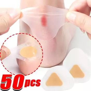 10/30/50 шт. силиконовые гелевые наклейки для обуви, обезболивающие пластыри, вкладыш, наклейка на высокий каблук, клейкие гидроколлоидные подушечки для ухода за ногами, подушечки 10PCS