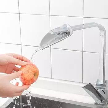 10/30/50 шт. удлинитель для водопроводного крана для мытья рук, симпатичный портативный универсальный кухонный инвентарь, удлинитель для крана, силиконовый