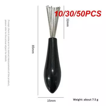 10/30/50PCS Hair Cleaner L-shaped Brush Head Clean As New Efficient Cleaning Comfortable Grip Environmental Protection