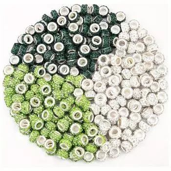 10/30/60 шт. смоляной материал, зеленая серия, крупные бусины с отверстиями, случайные цвета, декоративные бусины, сделай сам, браслет, ожерелье, серьги, брелок, ювелирные изделия, аксессуары 10pcs