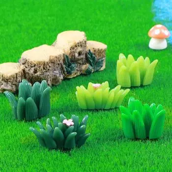 10-30 искусственных суккулентов из смолы, маленькое украшение из смолы для кукольного домика, миниатюрная модель, микроландшафтный декор, рождественские аксессуары «сделай сам» 10pcs