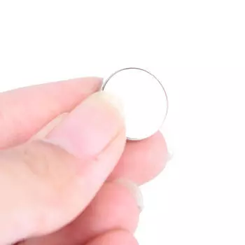 10/30 шт. пустые круглые жестяные кастрюли диаметром 15 мм для рассыпчатых теней для век, реагирующие на магниты