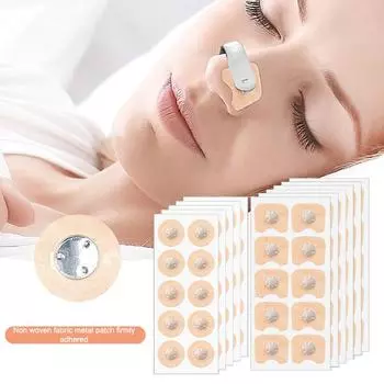 10/30 шт. Расширители носового дыхания Магнитные носовые полоски Увеличивают воздух Улучшают качество сна Уменьшают храп