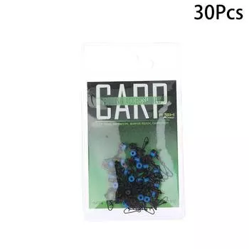 10/30 шт. рыболовные плавающие космические бобы вращающиеся поплавковые соединители фидерные бусины вертлюги поплавковая рыболовная быстросменная бусина