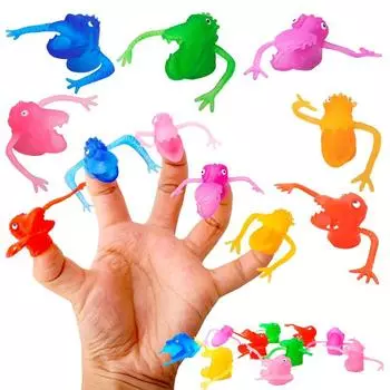 10/30PCSCute Finger Puppet Dinosaur Weird Stuff Funny Small Novelty Gifts For Kids Goodie Bag Fillers Juguetes Divertidos Baratos 10 Piece Assorted