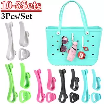 10-3 комплекта крючков для хранения, многоцелевые пластиковые крючки, универсальные вставные крючки с подвесками для сумок Bogg, ключей, солнцезащитных очков