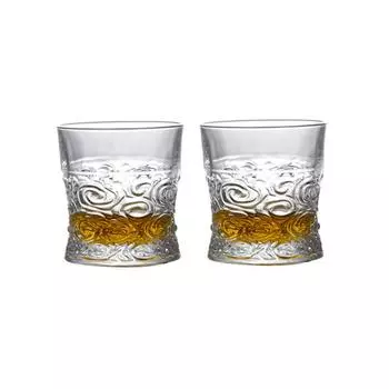 10.3 унции 300 мл Бокал для виски в европейском стиле Прозрачные стаканы для питья Бокалы для коктейлей и бренди Барные инструменты Подходят для подарка 300ml