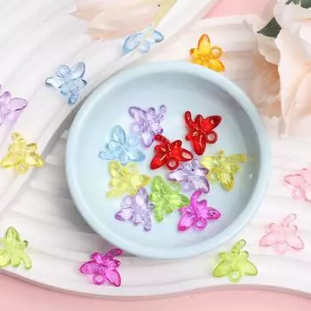 10-40 шт. для изготовления ювелирных изделий, несколько форм, прозрачные бусины для подвесок, ожерелья, браслеты, ювелирные изделия, подвески, изящные ювелирные аксессуары 40Pcs 12*7mm Oval