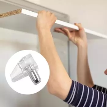 10/500 шт прозрачные полки шпильки колышки пластиковый ламинат поддержка шкаф полки гардероба стеклянная пластина поддержка мебельная фурнитура