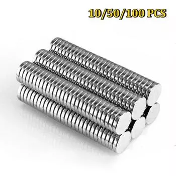 10/50/100 шт неодимовый магнит N35-5 мм*4 мм NdFeB круглый супер мощный постоянный магнитный диск Imanes 10pcs
