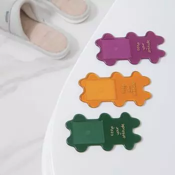 10/50/100 шт. Ручка для крышки унитаза, симпатичная, портативная, прозрачная, фиолетовая, с двойной крышкой, принадлежности для ванной комнаты, подъемник для крышки унитаза, не пачкает руки