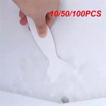 10/50/100PCS Deicing Shovel Fast Shovel Ice Artifact Tools Ice Scraper Durable Material Smooth Handle