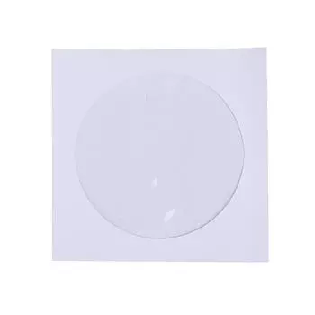 10/50 шт. бумажные конверты для CD/DVD-дисков, конверты для хранения, прозрачный футляр с клапаном 50PCS