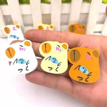 10/50 шт. кавайный милый капибара резиновый ластик смешной мультяшный детский резиновый ластик школьные принадлежности канцелярские товары для студентов подарки A1