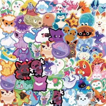 10/50 шт. наклейки с милыми животными, водонепроницаемые наклейки «сделай сам», набор наклеек с мультяшными животными для чашки с водой, ноутбука, скрапбукинга, дневника, наклейки 10pcs