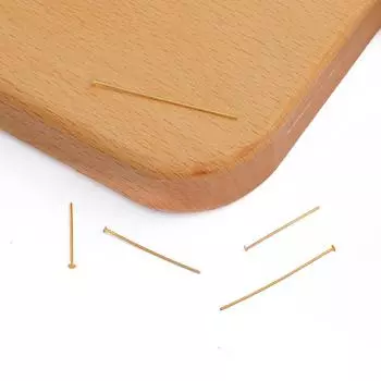 10/50 шт., плоские иглы с плоской головкой, бусины, принадлежности для изготовления ювелирных изделий, аксессуары «сделай сам», серьги 0.7x20mm 50pcs