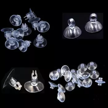 10-50 шт. присоска для аквариума, присоска для 4-миллиметровой воздушной трубы, держатель для провода, присоска для стеклянной поверхности, принадлежности для рыб