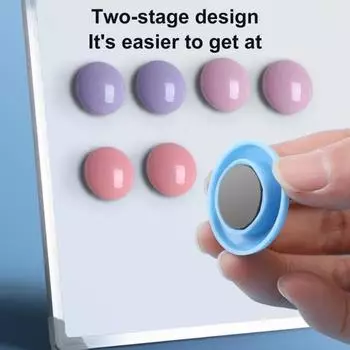 10/50 шт., съемная магнитная застежка, сильная магнитная присоска, дизайн, магнитная пряжка, наклейки для доски, учебное пособие разноцветный