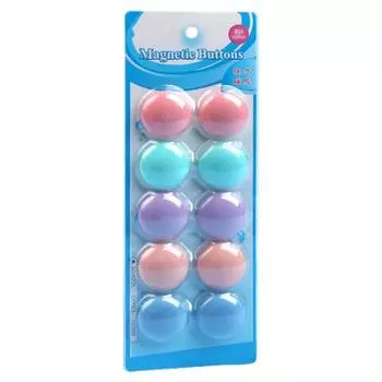 10/50 шт., съемная магнитная застежка, сильная магнитная присоска, дизайн, магнитная пряжка, наклейки для доски, учебное пособие