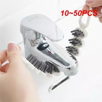 10~50 шт. Сгибаемая щелевая щетка, удобный гибкий инновационный полезный инструмент, U-образный зазор, гигиенический, сгибаемый, портативный, чистый