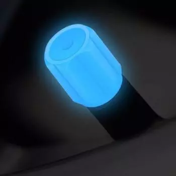 10/50 шт. светящийся колпачок для вентиля автомобиля, флуоресцентный колпачок для вентиля шины, светящийся в темноте, заглушка для колеса автомобиля, мотоцикла, велосипеда, декоративный чехол для ступицы шины