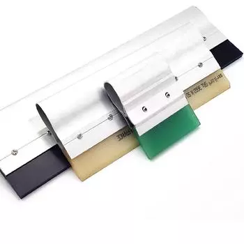 10-50 см алюминиевый ракель для трафаретной печати твердость 75 скребок для чернил для шелкографии ручка доска шпатели части инструмента