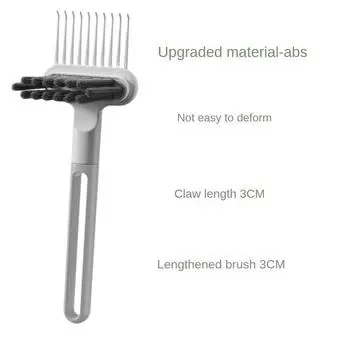 10~50PCS Brush And Air Cushion Comb Cleaning Brush Abs Cleaning Brush Cleaning Tool Comb Cleaning Brush Comb Brush