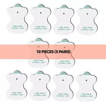 10/50PCS Electrode Pads Gel Tens Acupuncture Physiotherapy Machine Slimming Pulse Ems Muscle Stimulator Massager Sticker care