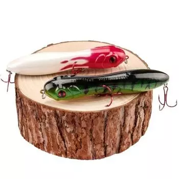 10,5 см/16,1 г приманка для рыбалки в виде карандаша с головой змеи, искусственная приманка для рыбы Bamino, рыболовные снасти, жесткая приманка для окуня style 2