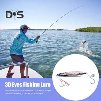 10,5 см/40 г приманка для джиговой рыбалки с острым крючком, реалистичная светящаяся быстро тонущая бионическая искусственная приманка, аксессуары для пресноводной и морской рыбалки зелёный