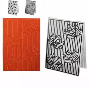 10,5x14,5 см 3D-папка для тиснения Прозрачные пластиковые пластины для тиснения Дизайн для DIY-бумаги, штампы для резки, подарочные карты для скрапбукинга One Size