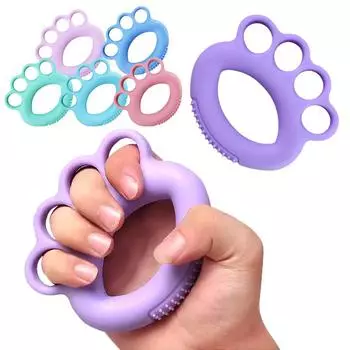 10-60 фунтов силиконовый захват для пальцев, эспандер для рук, тренажер для пальцев на запястье, упражнения на предплечье, захват, расширитель, носилки J2I7 10LB