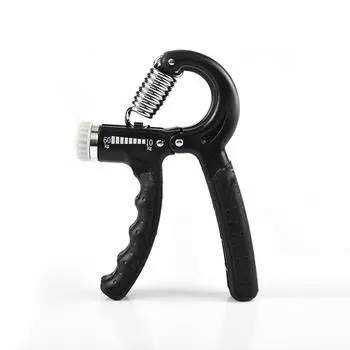 10-60 кг Регулируемый тяжелый захват для фитнеса, тренажер для рук, ручка FatGrip, увеличение силы запястья, пружинный зажим для пальцев, расширитель запястья