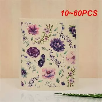 10~60 шт. Губка для уборки экономит труд, хорошо впитывает воду и не деформируется, может использоваться многократно