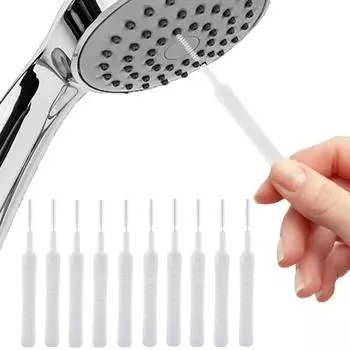 10-60 шт. Щетка для чистки душевой головки, мини-нейлоновая, антиблокирующая, с маленькими порами, для чистки клавиатуры, отверстий для телефона, щетки для очистки пыли
