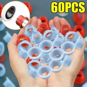 10-60 шт. водонепроницаемая прокладка для крана, герметичная, устойчивая к старению, резиновая уплотнительная прокладка для труб, изоляционный силиконовый материал, пояс 30PCS