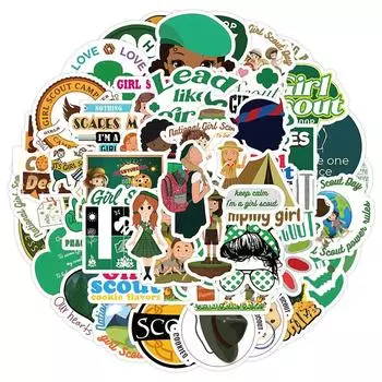 10/60pcs Мультфильм Девушка Скаут наклейки девушка скаут печенье граффити Наклейки для DIY Багаж Ноутбук Скейтборд Мотоцикл Велосипед Наклейка 10pcs