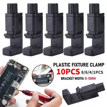 10/8/6/4/1 шт., универсальный держатель-зажим, регулируемый инструмент для ремонта мобильного телефона, крепление экрана ЖК-дисплея, фиксирующий зажим, инструменты для планшета 1PCS