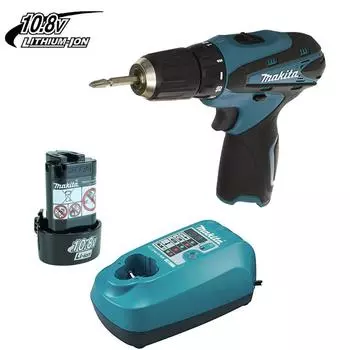 [10,8 В] Аккумуляторная дрель-шуруповерт Makida DF330DW1 [1,3 Ач, 1 упаковка]