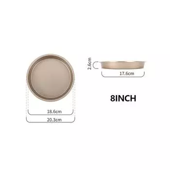 10/9/8/7/6 дюймов антипригарная форма для выпечки фритюрница круглый противень сковорода кухонные принадлежности 8inch