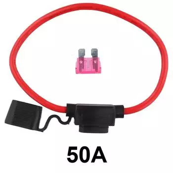 10 AWG встроенный держатель предохранителя с 5/20/30/40/50 A ATC предохранители лезвия водонепроницаемые для автомобилей грузовиков автомобильных морских промышленных и автодомов 20A