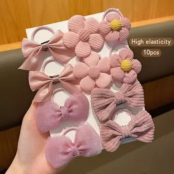 10 butterfly bows, flower bands, sweet wind-driven hair accessories suitable for daily use