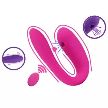 10-частотный вибрационный аксессуар с дистанционным управлением, устройство для мастурбации, женские магнитные вибраторы для сосания клитора и точки G, вибраторы, товары для взрослых