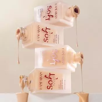 10-цветная жидкая тональная основа на основе пудры – стойкий гладкий макияж с полным покрытием для безупречной кожи 1#