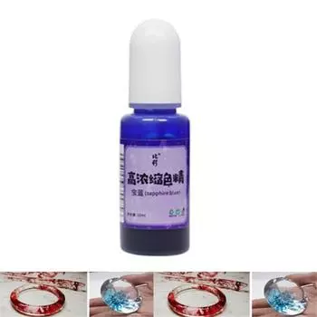 10 цветов, 10 г, эпоксидная УФ-смола, краситель, пигмент, смешанный цвет, DIY Craft 1pcs королевский синий