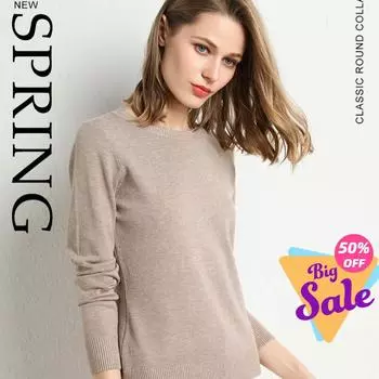 10 цветов, рубашка с круглым вырезом, свитер, женский пуловер с короткими рукавами и длинными рукавами, однотонный вязаный свитер S красный