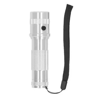 10 цветов в 1 этапе фонарик серебристый RGB меняющий цвет светодиодный фонарик IPX4 водонепроницаемый многоцветный