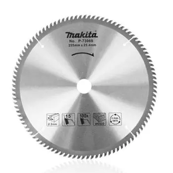 [10 дюймов, 255 мм] Дисковая пила Makida P 73069 [для древесины толщиной 2,3 Т, 100 лезвий]