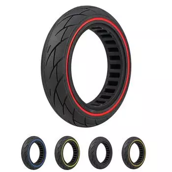 10-дюймовая 10x2.125 сплошная шина для электросамоката Segway Nine-bot F20/F25/F30/F40 чёрный